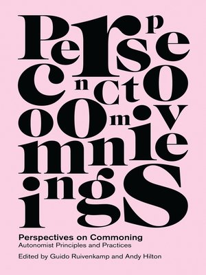 cover image of Perspectives on Commoning